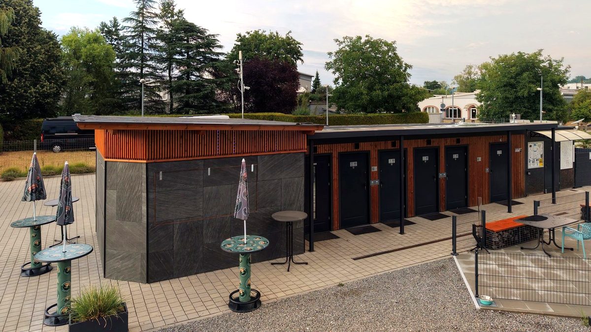 Facilities at the motorhome park