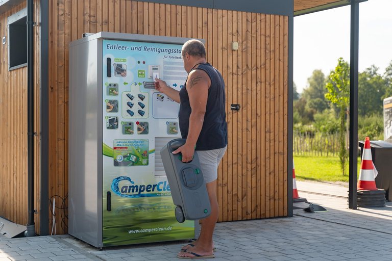Camper Clean Reinigungsstation