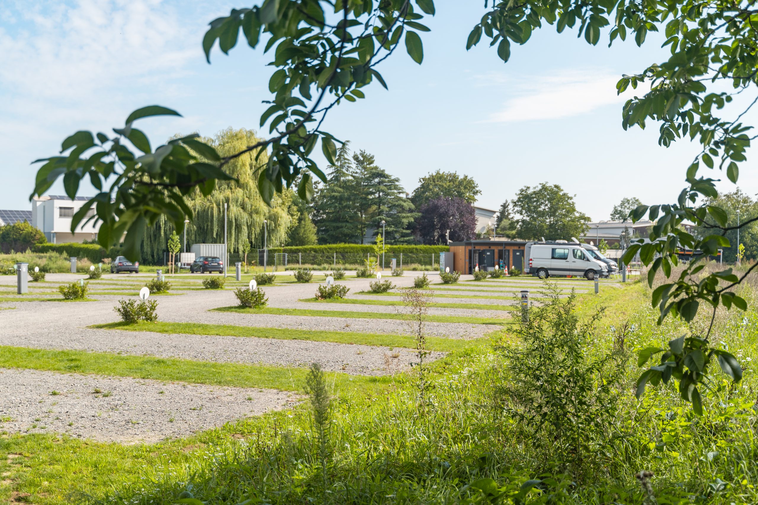 Mega pitch for big motorhomes